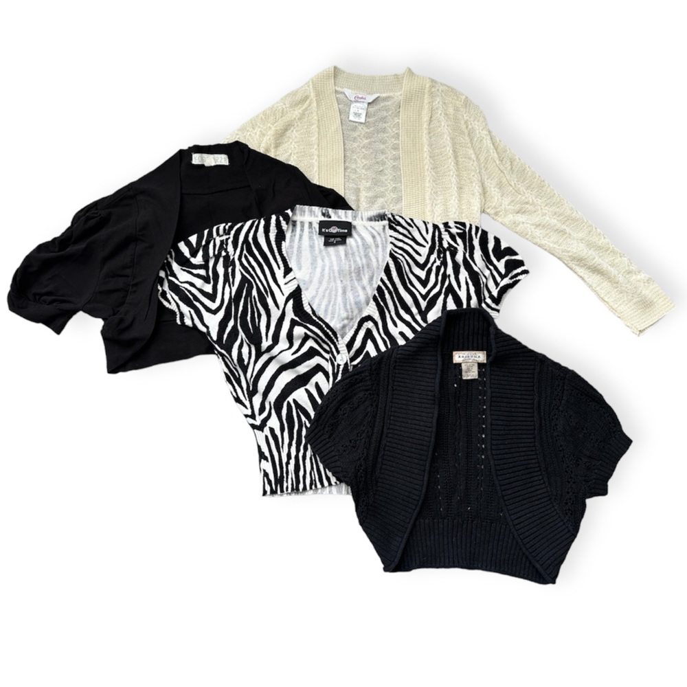 Bundle of 4 Cardigans Juniors Size Small